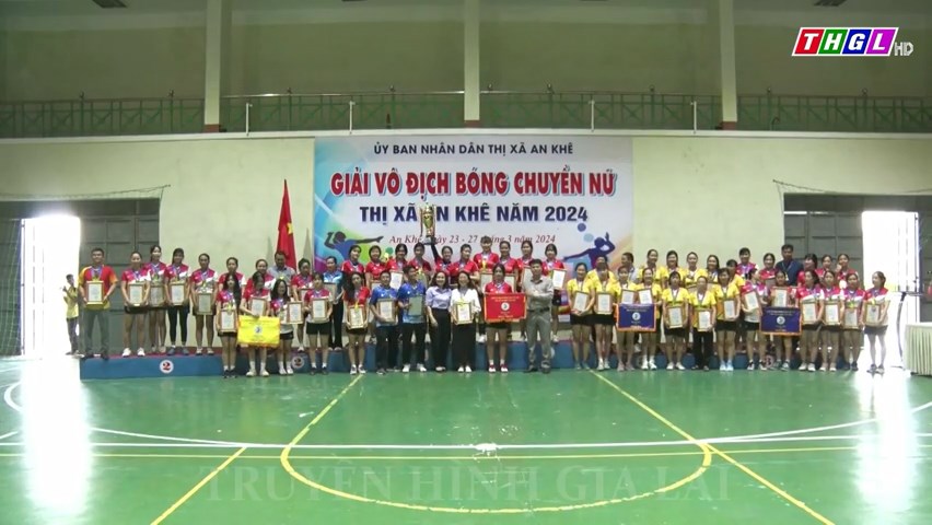 Thị xã An Khê tổ chức Giải vô địch bóng chuyền nữ năm 2024