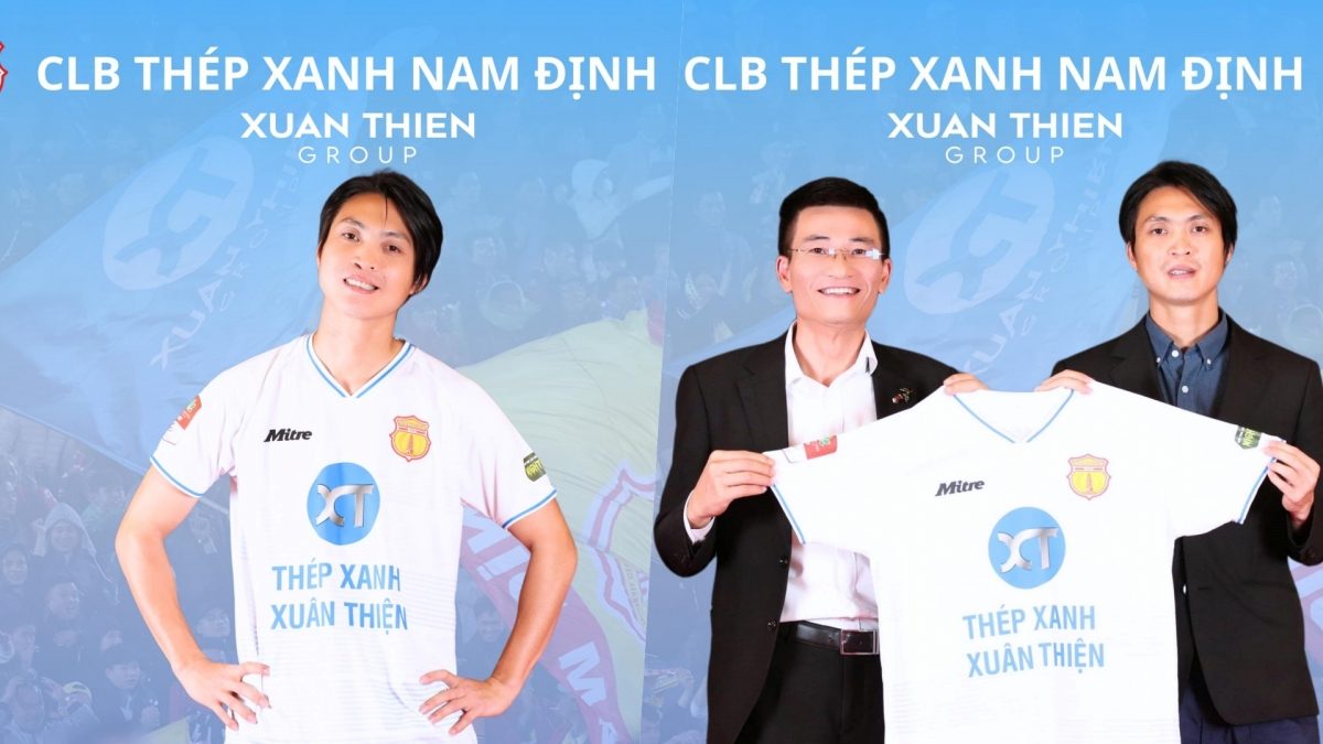 Chuyển nhượng V-League: Tuấn Anh chính thức gia nhập CLB Nam Định