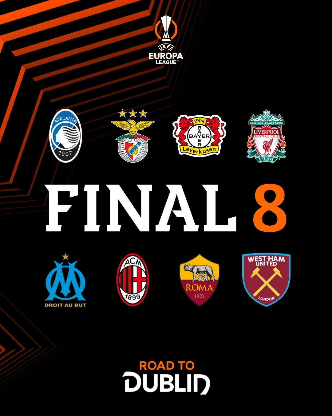 Xác định 8 đội vào tứ kết Cúp C2 châu Âu 2023/2024: Chờ đợi Liverpool đấu Milan