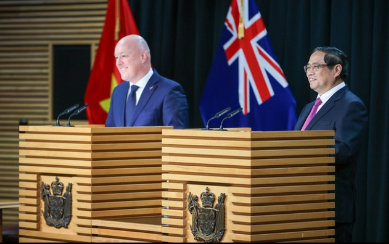 Tuyên bố báo chí chung của Thủ tướng Phạm Minh Chính và Thủ tướng New Zealand Christopher Luxon