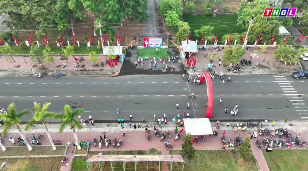 Sôi động Giải đua xe đạp phong trào Thị xã AyunPa lần thứ 3 năm 2024