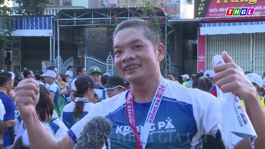 Cảm nhận của các vận động viên về Giải bán marathon Krông Pa 2024