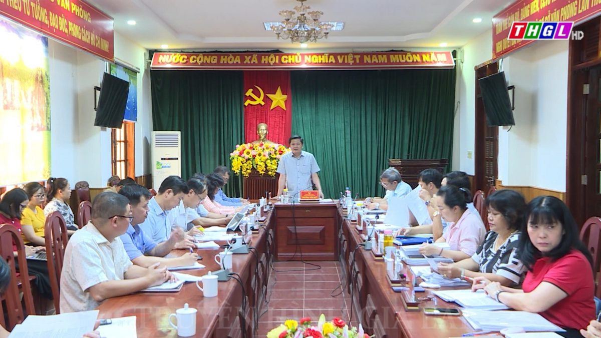 Đoàn giám sát HĐND tỉnh làm việc với các sở, ngành về việc thực hiện “Chương trình tổng thể cải cách hành chính Nhà nước giai đoạn 2021-2025 của tỉnh Gia Lai”