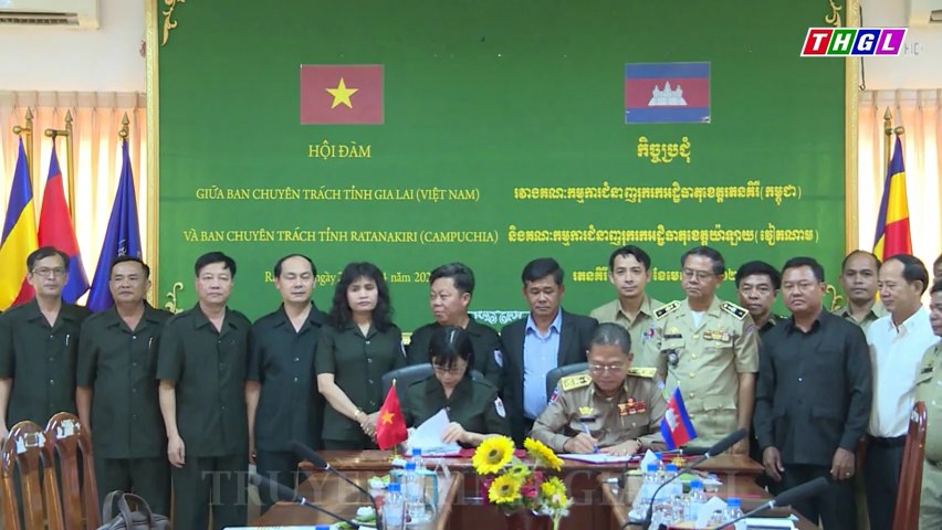 Ban Chuyên trách tỉnh Gia Lai Hội đàm với Ban Chuyên trách tỉnh Ratanakiri (Vương quốc Campuchia)