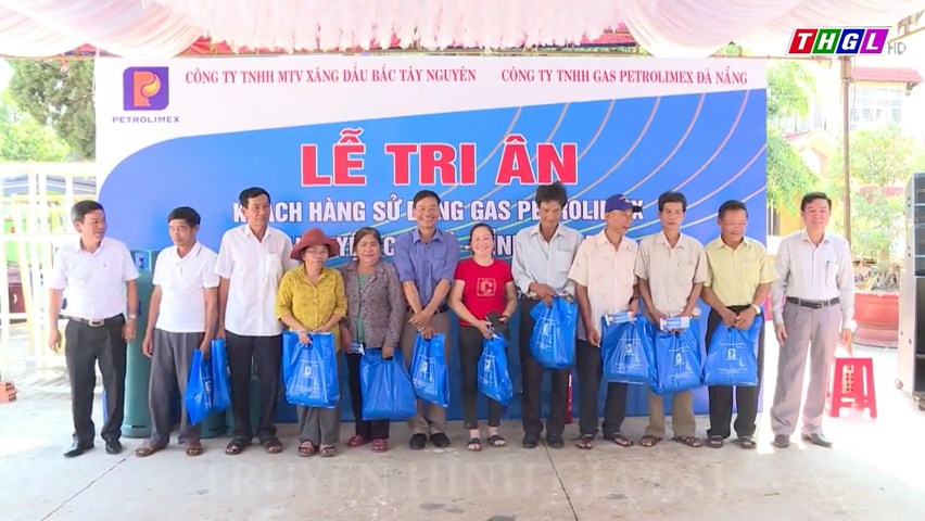 Lễ tri ân khách hàng sử dụng Gas Petrolimex tại huyện Chư Sê