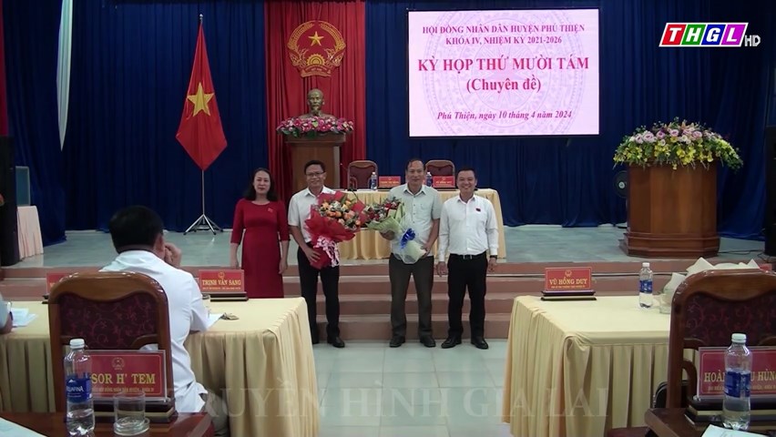 Đồng chí Vũ Hồng Duy được bầu giữ chức vụ Chủ tịch HĐND huyện Phú Thiện khóa IV, nhiệm kỳ 2021-2026