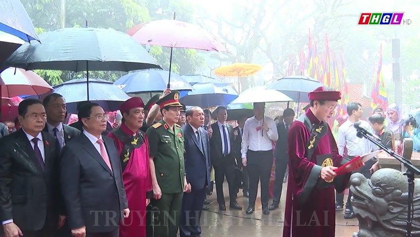 Thủ tướng Chính phủ Phạm Minh Chính dự Lễ dâng hương tưởng niệm các Vua Hùng