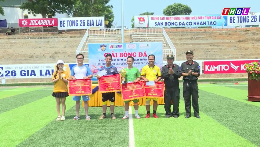 Bế mạc giải bóng đá Mini chào mừng Kỷ niệm 50 năm Ngày truyền thống lực lượng Cảnh sát cơ động